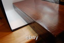 Ex-Large Quality Wood Display Velvet Mint Key Revolver Pistol Box Case not ret