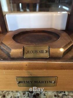 Faux Wood & Acrylic Lighted REMY MARTIN Louis XIII Display Case Hard to Find