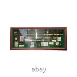 Fishing Tackle Display Case Shadow Box Fishing rods, flies, etc