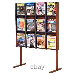 FixtureDisplays Divulge 12 Magazine Floor Display