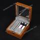 Flip Fountain Pen Rosewood Storage Box Pen Display Organizer Collector Case