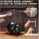Football Helmet Display Case, Floating Design, Uv Protection
