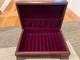 Fountain Pen Display Case, Heavy Wood With Velvet Lining, 23-pen Capacity