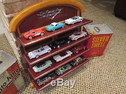 Franklin Mint Classic Cars of the Fifties with wood display case 143 Scale