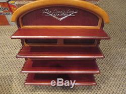 Franklin Mint Classic Cars of the Fifties with wood display case 143 Scale
