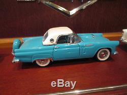 Franklin Mint Classic Cars of the Fifties with wood display case 143 Scale
