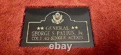 Franklin Mint Commemorative General George Patton Colt. 45 SAA With Display Case