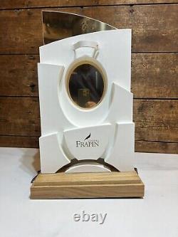 Frapin Cognac Wood Cabinet Display Case