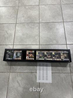 Funko Brand 8 POP! Display Case Pine Wood & Acrylic Pops NOT INCLUDED