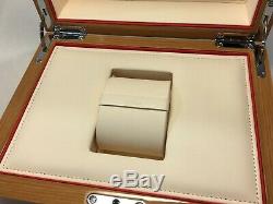 GENUINE OMEGA Wood box case watch Display Speedmaster Seamaster 0303284
