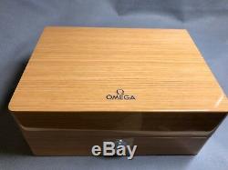 Genuine Omega Wooden Watch Display Case / Box In Beautiful Condition