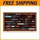 Gift For Model Train Collectors Wall Mounted Display Case