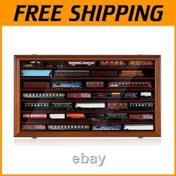 Gift for Model Train Collectors Wall Mounted Display Case