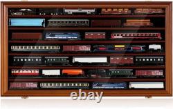 Gift for Model Train Collectors Wall Mounted Display Case