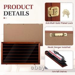 Gift for Model Train Collectors Wall Mounted Display Case