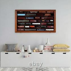Gift for Model Train Collectors Wall Mounted Display Case