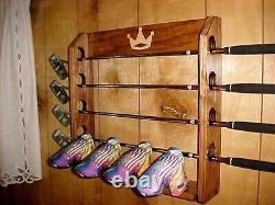 Golf Club Display Rack Case New for 4 Rare Scotty Cameron Putters & 4 Headcovers