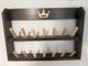 Golf Club Putter Headcover Rack Solid Wood Display Case For 14 Scotty Cameron