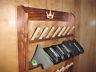 Golf Club Putter Headcovers Solid Wood Display Rack Case For 28 Scotty Camerons