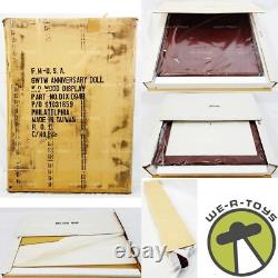 Gone With the Wind Anniversary Doll Glass Wood Display Case NEW