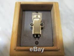 Grace F-8m Cartridge And Rare Genuine Grace Level-ii Stylus In Wood Display Case