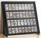 Graded Trading Card Display Case 36 Psa Slabs Tabletop Usa Sport Wood Show Stand