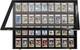 Graded Trading Card Display Case 36 Sport Psa Slabs Black Wood Usa Made Cabinet