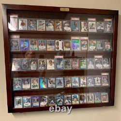 Graded Trading Card Display Case USA Made 55 Sport Cherry Wood Baseball PSA Slab