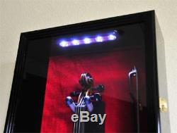 Gretsch Guitar Display Case Cabinet Rack Holder + LED