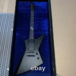 Guitar Display Case Black & Blue Wood Horizontal Electric Holder Wall Cabinet Guitar Display Case Black & Blue Wood Horizontal Electric Holder Wall Cabinet