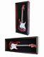 Guitar Display Case Cabinet Wall Hanger For Fender Or Electric Guitars With Uv
