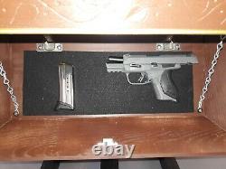 Gun Cabinet Hidden Gun Storage Wall Shelf NEW 24x12