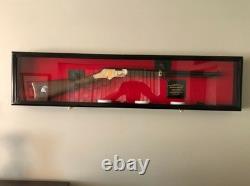 Gun Display Case 44 Cabinet Rifle All Black Wood Shotgun Shadow Box Rack Holder