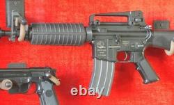 Gun Display Case 44 Walnut Military Cabinet Rifle Wood Shotgun Lock Shadow Box