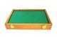 Gun Display Case Pistol 18 X 12 X 4 Oak & Green Revolver Wood Usa Shadow Box