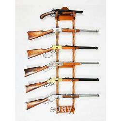 Gun Holder Soft Gun Carrying Case Portaspade IN Wood 12 Places By Denix Displays