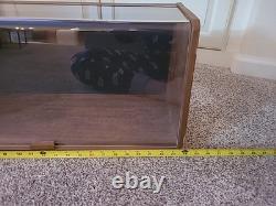 Hallmark Accents Ornament Store Display Case Wood & Acrylic Christmas Case