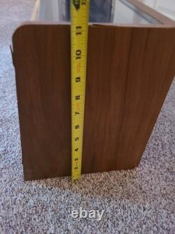 Hallmark Accents Ornament Store Display Case Wood & Acrylic Christmas Case