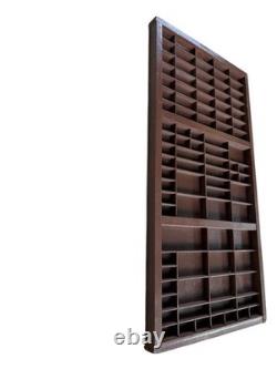 Hamilton Mfg Co Wood Printers Drawer Letterpress Tray Shadowbox Display Case