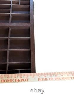 Hamilton Mfg Co Wood Printers Drawer Letterpress Tray Shadowbox Display Case