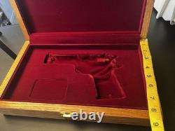 Hand Crafted Solid wood Storage boxes, gun case, Velvet display box