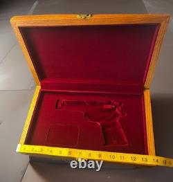 Hand Crafted Solid wood Storage boxes, gun case, Velvet display box