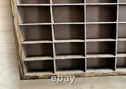 Hand Crafted Wood Wall Display Case for Matchbox/Hot Wheels 164 Walnut Stain
