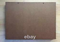 Hand Crafted Wood Wall Display Case for Matchbox/Hot Wheels 164 Walnut Stain
