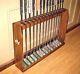 Hand Made Wood Floor Display Rack Case For 14 Scotty Cameron Putters Golf Clubs