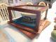 Hand Crafted Custom Made Clear Display Case+lazy Susan Base 4 Any Memoribila