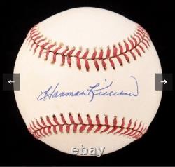 Harmon Killebrew Signed OAL Baseball PSA/DNA Twins HOF Auto + Wood Display Case