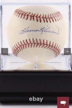 Harmon Killebrew Signed OAL Baseball PSA/DNA Twins HOF Auto + Wood Display Case