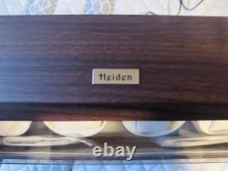 Heiden Rotating Watch Display Case (quad Display) Lightly used condition
