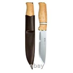 Helle Sylvsteinen Knife with Leather Case Handmade in Norway Display Model